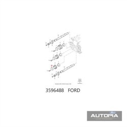 ПЛАСТИНА FORD RANGER 1998-